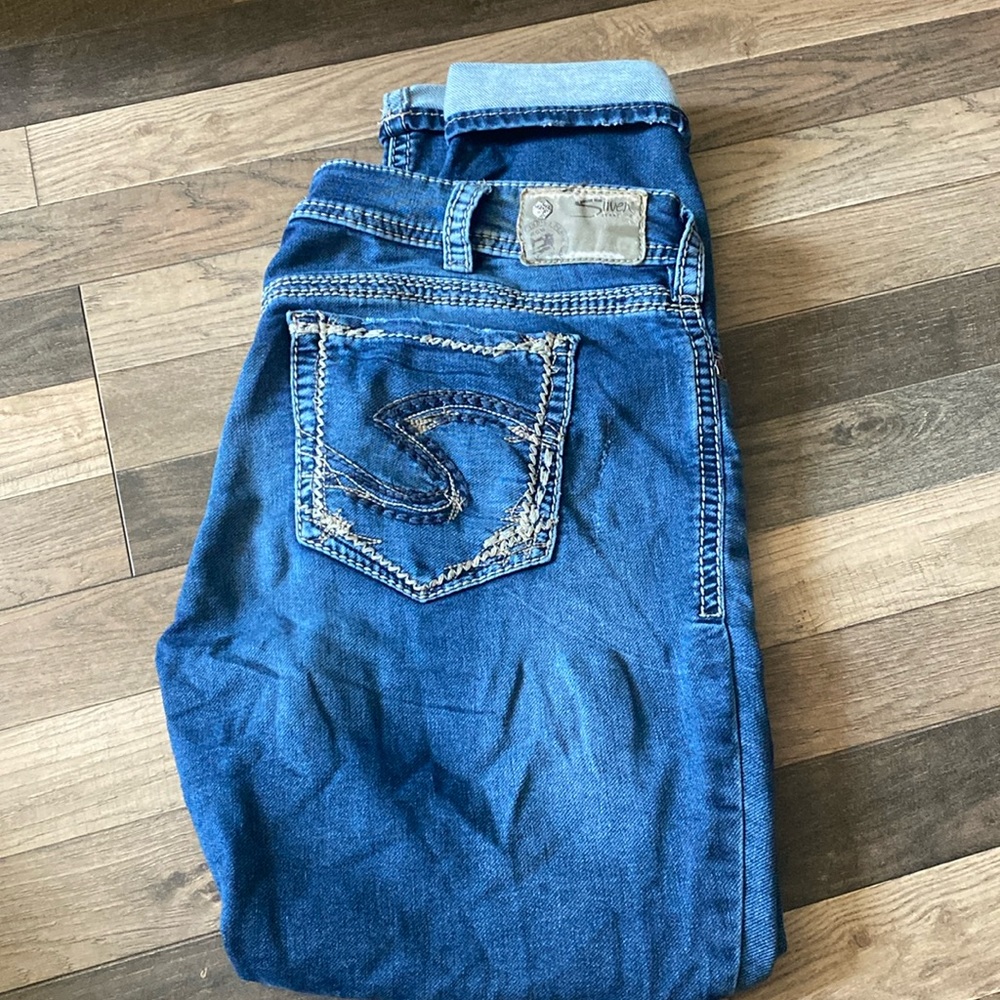 Silver Women’s Jeans